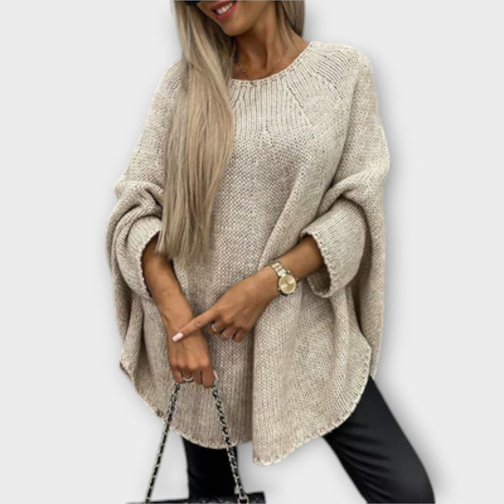Izabel | Kényelmes női kötött pulóver