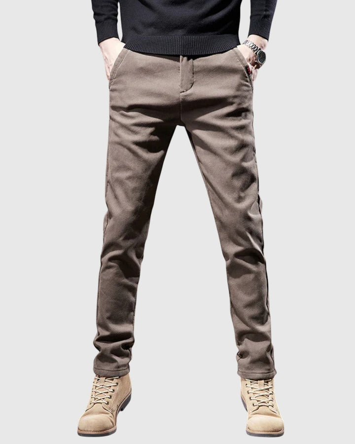 Krisztián | Slim Fit férfi pamutnadrág