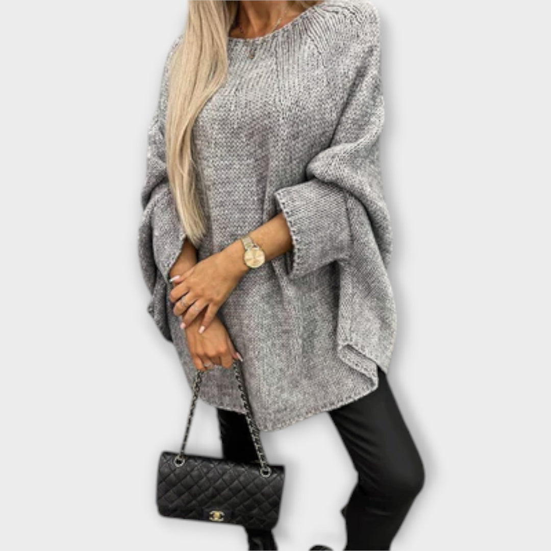 Izabel | Kényelmes női kötött pulóver