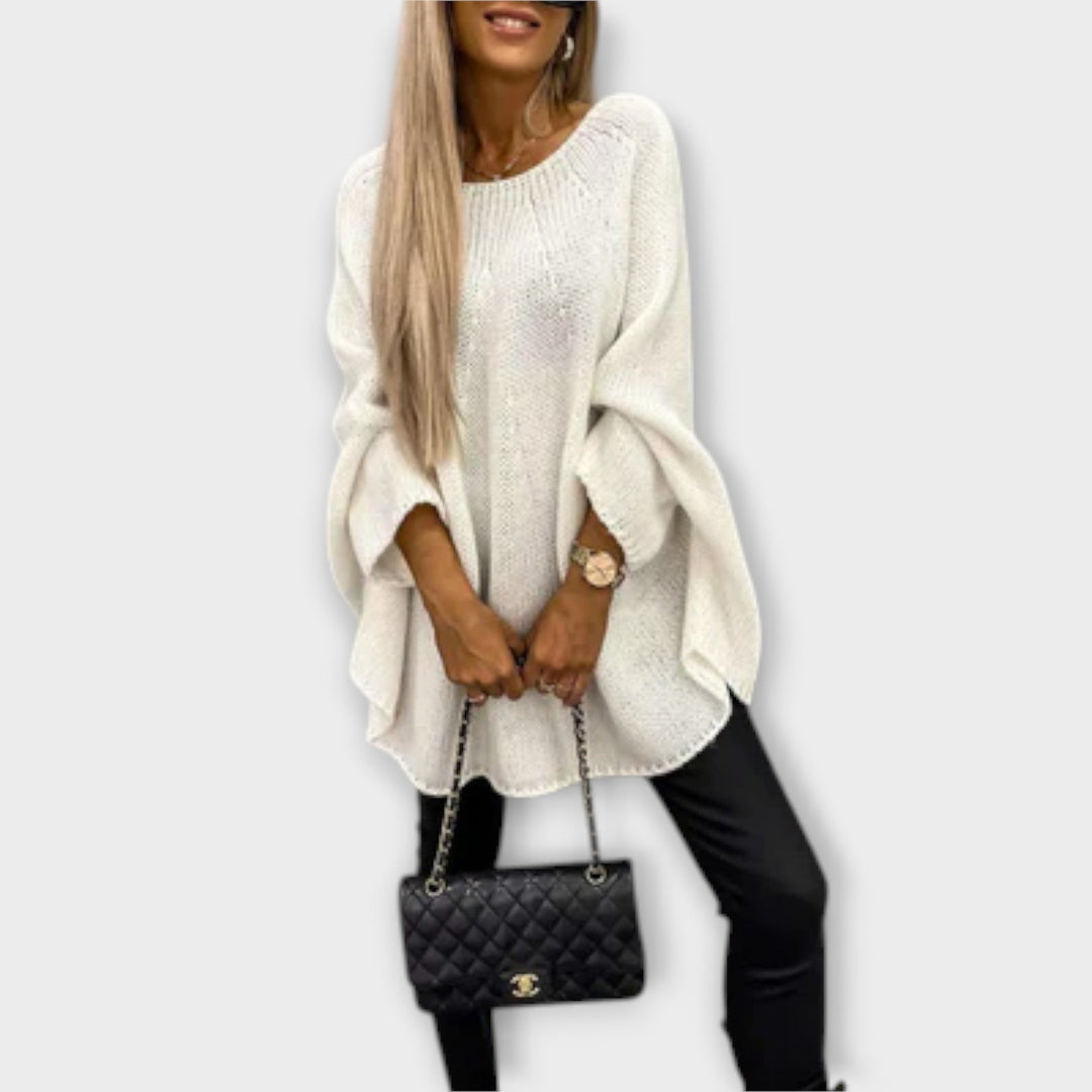 Izabel | Kényelmes női kötött pulóver