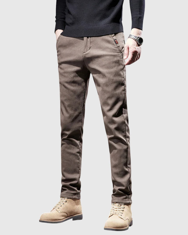 Krisztián | Slim Fit férfi pamutnadrág