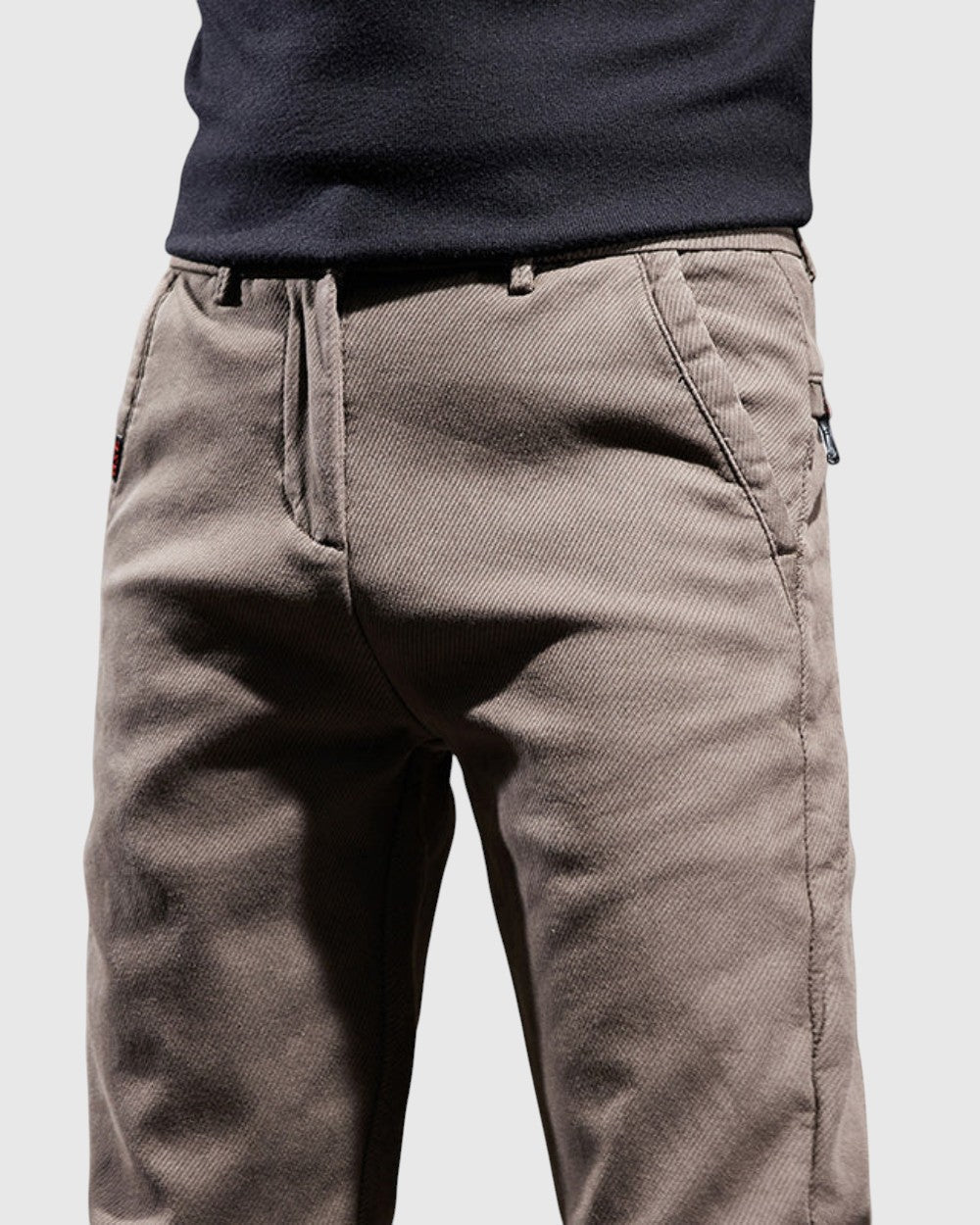Krisztián | Slim Fit férfi pamutnadrág