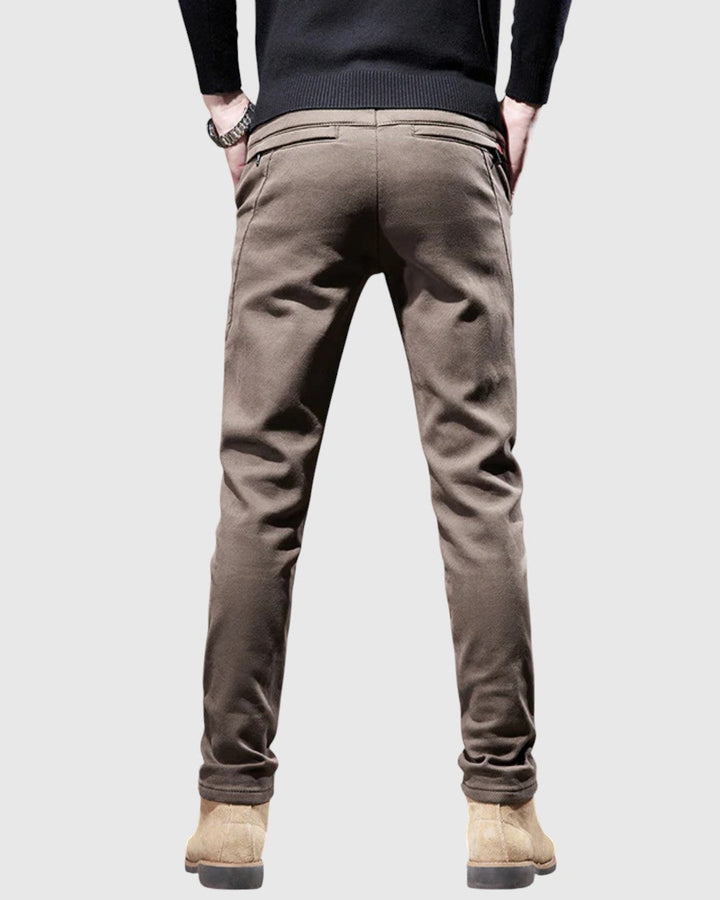 Krisztián | Slim Fit férfi pamutnadrág