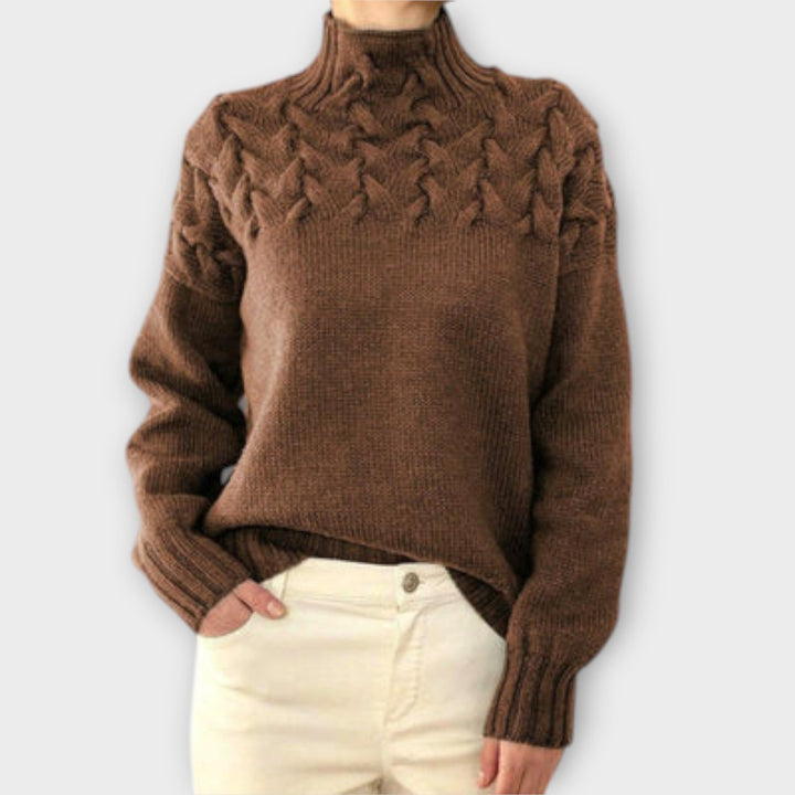 Éva | Kötött női pulóver elegáns kényelem