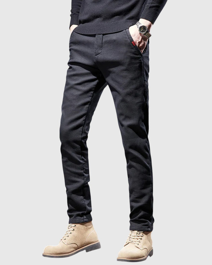 Krisztián | Slim Fit férfi pamutnadrág