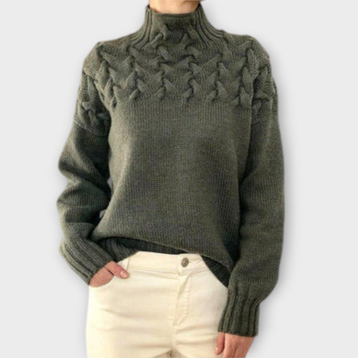 Éva | Kötött női pulóver elegáns kényelem