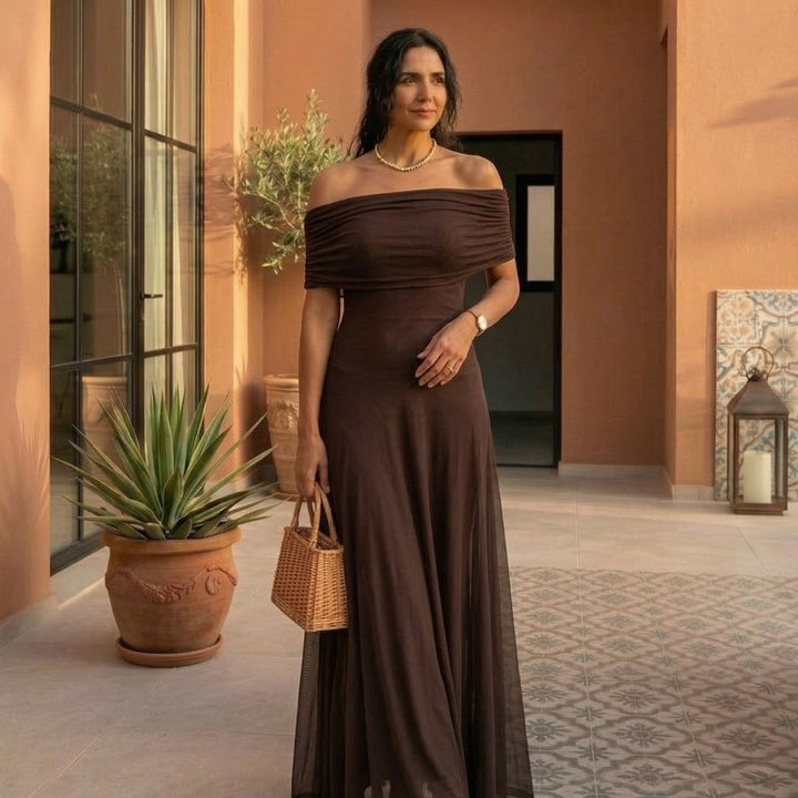 GIORGINA - Rochie lungă de designer
