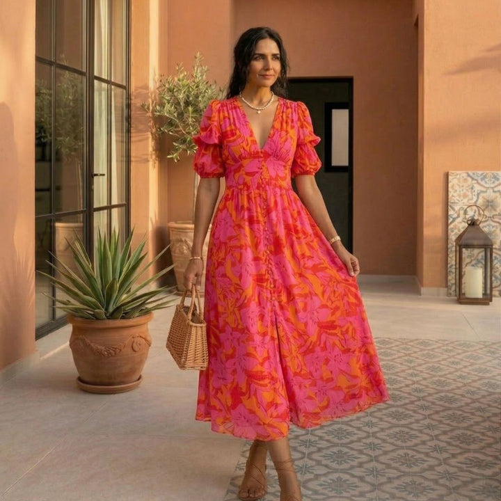 Rochie Maxi Carla | Radianta Tropicală