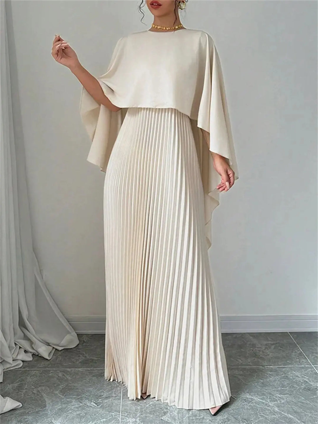 Charlotte | Rochie cu Mâneci Tip Băta