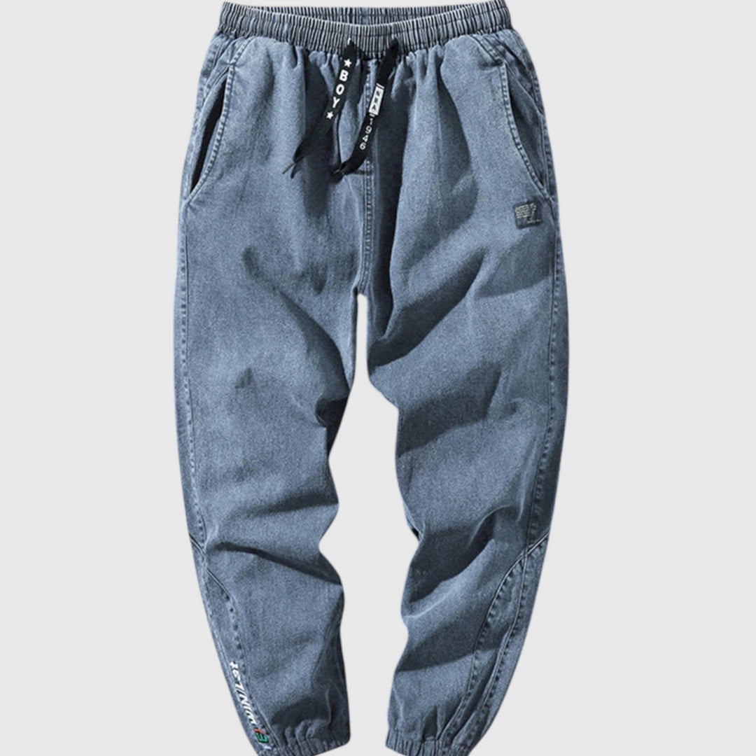 Kíra | Elegáns jogger farmer anyagból