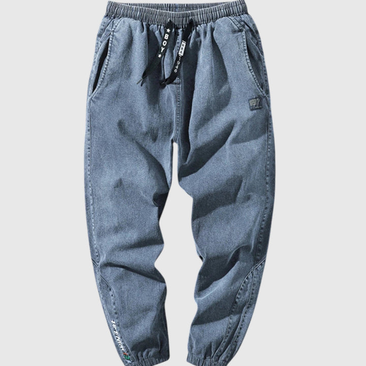Kíra | Elegáns jogger farmer anyagból