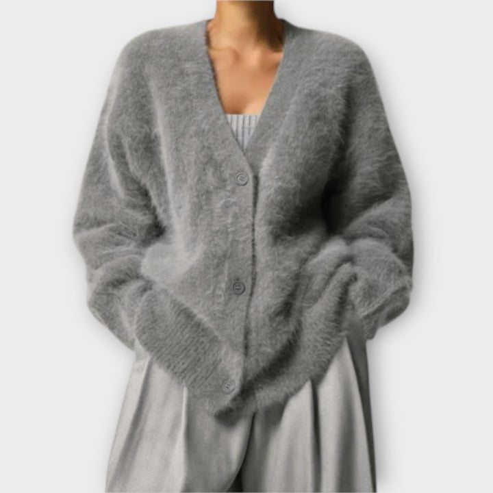 Dália | Kényelmes oversized kötött kardigán