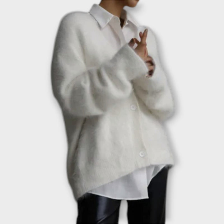 Dália | Kényelmes oversized kötött kardigán
