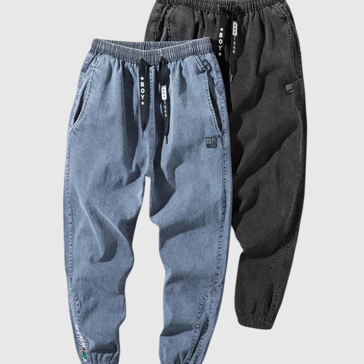 Kíra | Elegáns jogger farmer anyagból
