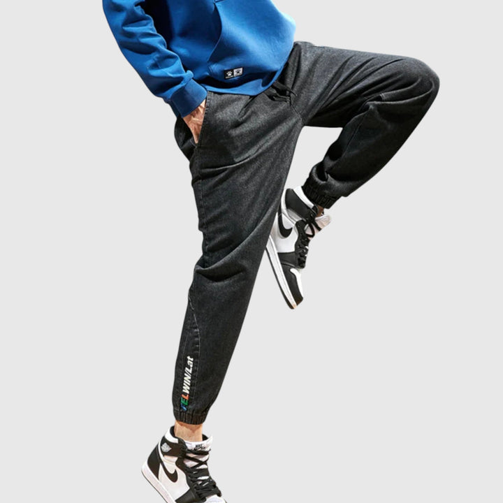 Kíra | Elegáns jogger farmer anyagból