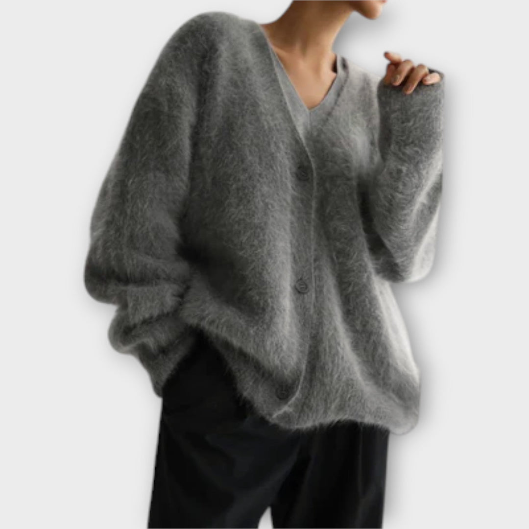 Dália | Kényelmes oversized kötött kardigán
